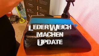 Leder weich machen // Update nach 1,5 Monaten // LMX Ledermax