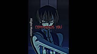 LELOUCH  EDIT || CODE GEASS