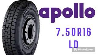 apollo 7.50R16 LD tyre #apollotyre #truck #max #hasantyre