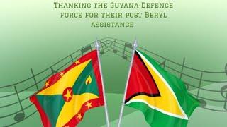 Saying thanks to the Guyana Defence Force