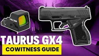 Taurus GX4 Holosun Co-Witness Red Dot Guide