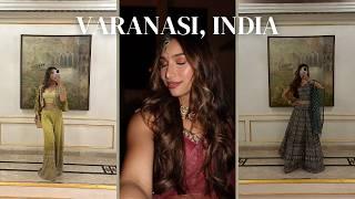 I went to India alone | Indian wedding guest outfits, Ganga river, Varanasi Vlog