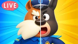 LIVE | Police Teamwork Adventure | Cartoon | Safety Rules for Kids | Sheriff Labrador