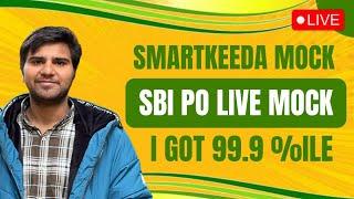 SBI PO PRE LIVE MOCK | SMARTKEEDA MOCK #banking #sbipo