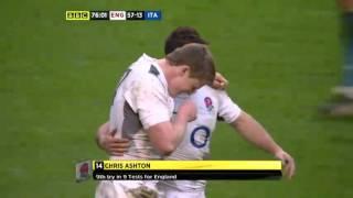 Number 10 - Chris Ashton - Top 10 Try Celebrations