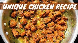 Quick and unique chicken recipe |2 minutes Chicken recipe Viju's Eat in.