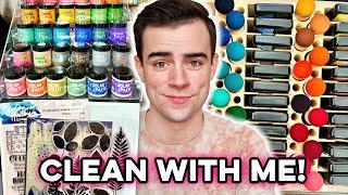 EXPOSING My Craft Room Organization SECRETS Clean With Me!