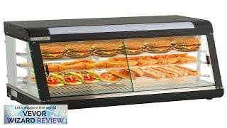 VEVOR Commercial Food Warmer Display 3 Tiers 1800W Pizza Warmer w/ 3D Review