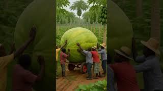Giant PAW PAW in Jamaica #farmers #fruit#shorts#viral#viralvideo
