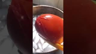 Easy Hack How to Peel a Tomato