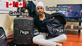 Laptop bag and Cabin bag weight allowance | baggage over weight solution