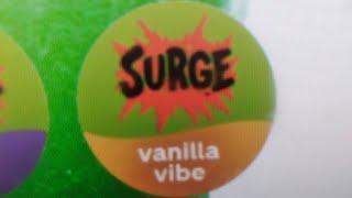 Surge Vanilla Vibe Pop Review & Taste Test Burger King Exclusive 2022 Coca Cola Freestyle Machine