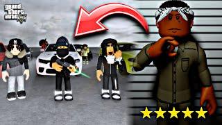 I Became The MOST WANTED Criminal In Roblox Hood Rp