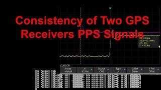 Consistency of Pulse Per Second Signals from Two GPS Receivers