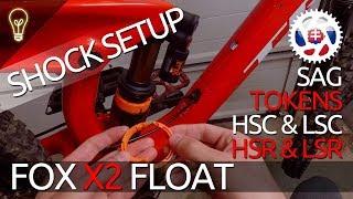 How to Set up the Fox Float X2 shock step by step /Subtitles/