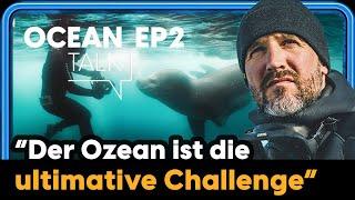 UNTERWASSERFILMEN unter Seeleoparden & Blauwalen | Flo Fischer  Ocean Talk EP2