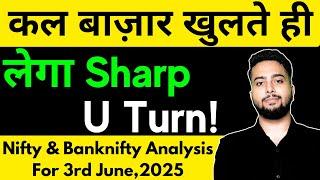 NIFTY PREDICTION FOR TOMORROW & BANKNIFTY ANALYSIS FOR 3RD JUNE 2025 | MARKET ANALYSIS FOR TOMORROW