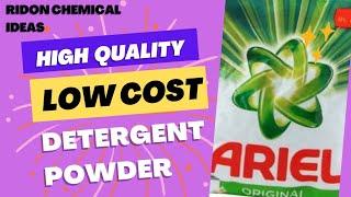 Washing powder Formulation| High| Quality Low cost.Laundry Detergent.#Formulation.#laundry #diy