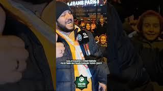 Galatasaray yönetiminin Filistin bayrağı kararı tepki çekti