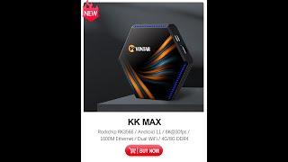 VONTAR KK MAX TV BOX android 11 DDR4 4GB 128GB