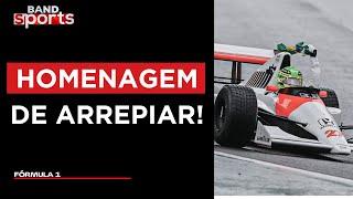 MOMENTO EMOCIONANTE! HAMILTON PILOTA MCLAREN DO BICAMPEONATO DE SENNA EM INTERLAGOS