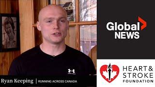 I'M RUNNING ACROSS CANADA - Ryan Keeping Global News Interview