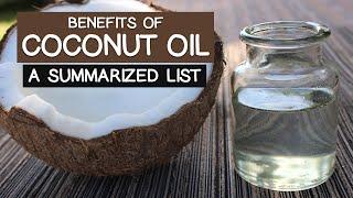 Coconut Oil and List of Top Benefits - MCT Oil Comparison