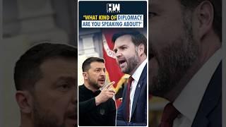 Trump Zelenskyy Meeting | Heated Exchange Between JD Vance & Zelensky | US Ukraine Relations