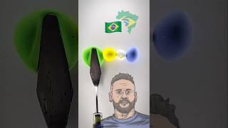 Brazil-USA-Bangladesh #shorts #art #youtubeshorts #colormixing #colormix #satisfying