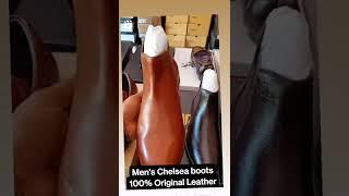 men's Chelsea boots 100% original Leather with tpr sole and available stok 9799977730 Dm Catlog