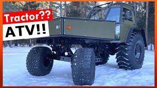 Lesnik Master - Tractor?? ATV On Another Level