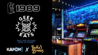 Geek Eats: 1989 Arcade Bar