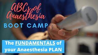 Fundamentals of the ANAESTHESIA PLAN