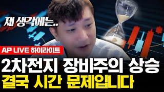 2차전지 장비주의 상승? 결국 시간 문제입니다!
