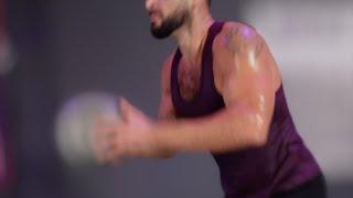 Med Ball & Dumbbell Full-Body Power Delts Builder