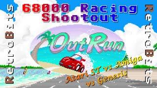 Outrun and Lotus Turbo - Genesis vs Amiga vs Atari ST: Motorola 68000 Shootout