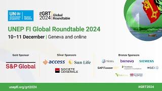 UNEP FI Global Roundtable 2024 - Room D - 11 December