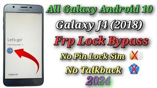 All samsung android 10 frp bypass // Galaxy J4 2028) Google frp unlock, without Pc - 2024