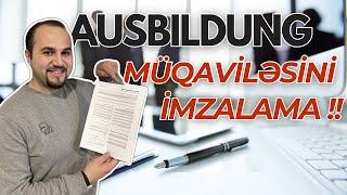 Ausbildung müqaviləsində bunlara diqqət etməlisən | Ausbildung Yaşamı | Almaniyada ausbildung