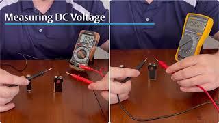 Measuring DC Voltage with Digital Multimeter