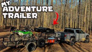 NEW Adventure Trailer Build, Kayaks, Bikes, RTT.. It's Gonna Haul it ALL!! 2021