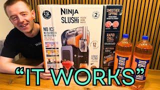 I try the NEW gadget from Ninja to make slushies AT HOME