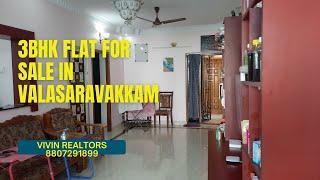 3BHK Residential Flat for sale in #Valasaravakkam,#Chennai,#chennaiproperties,#3bhkflats