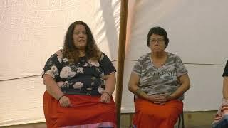 Ribbon Skirt Teachings with Deborah Littlejohn and Vanessa Johnson