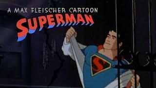 Max Fleischer's Superman(1941-1943) - CLARK changes into SUPERMAN