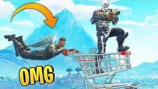 FUNNIEST SHOPPING CART PLAYS! | Fortnite Best Moments Ep.30 (Fortnite Funny Fails & WTF Moments)