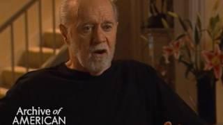 George Carlin on advice to aspiring comedians - EMMYTVLEGENDS.ORG