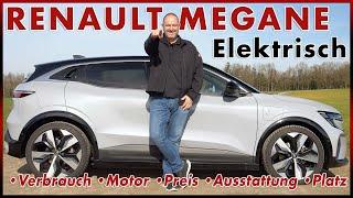 Renault Megane E-Tech - Elektro Konzept für die Straße | Reichweite Daten Test Review Deutsch 2024