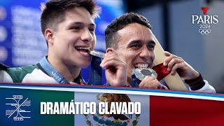 El Momento Olímpico: Dramático último clavado de la pareja mexicana | Juegos Olímpicos París 2024