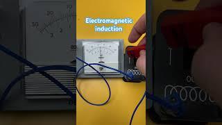 Electromagnetic induction and the generator effect #faradayslaw #emf #physics #revisephysics